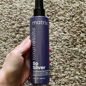 Matrix Total Results So Silver toning leave in USED